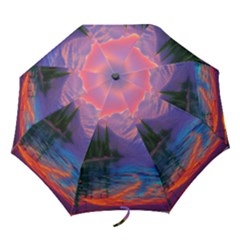 Magnificent Sunset Folding Umbrellas by GardenOfOphir