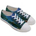 Stunning Sunset By The Lake Women s Low Top Canvas Sneakers View3