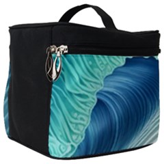 Summer Ocean Waves Make Up Travel Bag (big) by GardenOfOphir