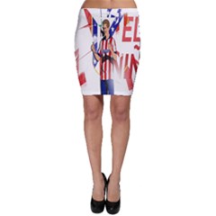 Fernando Torres Wallpaper Bodycon Skirt by artworkshop