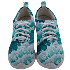 Waves On The Ocean Ii Mens Athletic Shoes by GardenOfOphir