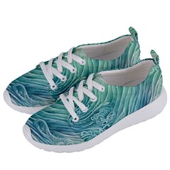 Wave Of The Ocean Women s Lightweight Sports Shoes by GardenOfOphir