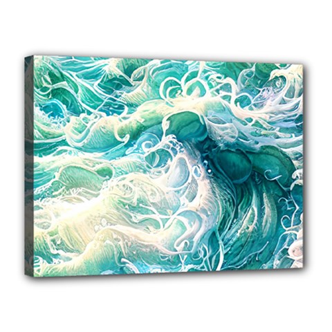 The Endless Sea Canvas 16  X 12  (stretched) by GardenOfOphir