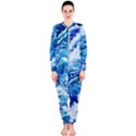 Abstract Blue Wave OnePiece Jumpsuit (Ladies) View1