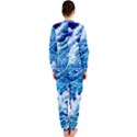 Abstract Blue Wave OnePiece Jumpsuit (Ladies) View2