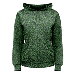 Leafy Elegance Botanical Pattern Women s Pullover Hoodie by dflcprintsclothing