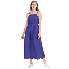 Picotee Blue	 - 	boho Sleeveless Summer Dress by ColorfulDresses