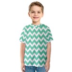 Chevron Pattern Giftt Kids  Sport Mesh Tee