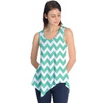 Chevron Pattern Giftt Sleeveless Tunic