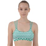 Chevron Pattern Giftt Line Them Up Sports Bra