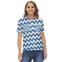 Chevron Pattern Gifts Women s Short Sleeve Double Pocket Shirt View1