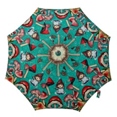 Magic Mushroom Hook Handle Umbrellas (small) by GardenOfOphir