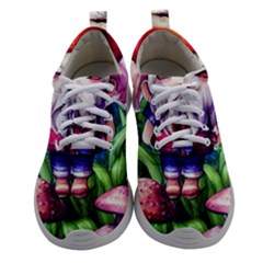 Liberty Cap Mushroom Art Women Athletic Shoes by GardenOfOphir