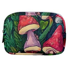Sacred Mushrooms For Necromancy Make Up Pouch (small) by GardenOfOphir