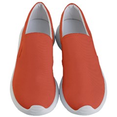 Shocking Orange	 - 	lightweight Slip Ons