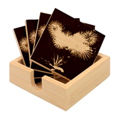 Firework Bamboo Coaster Set by artworkshop