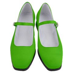 Bright Green	 - 	mary Jane Shoes by ColorfulShoes