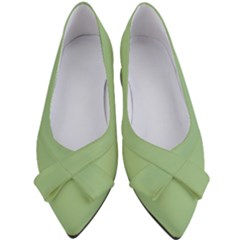 Sage Green	 - 	bow Heels by ColorfulShoes