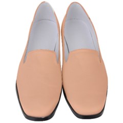 Peach Quartz	 - 	classic Loafer Heels by ColorfulShoes