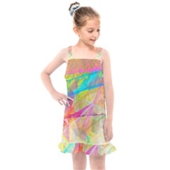 Abstract-14 Kids  Overall Dress by nateshop