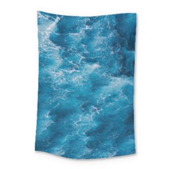 Blue Water Speech Therapy Small Tapestry by artworkshop