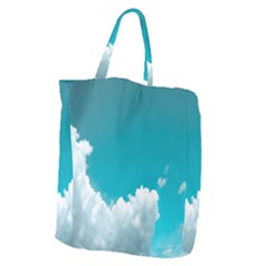 Clouds Hd Wallpaper Giant Grocery Tote by artworkshop