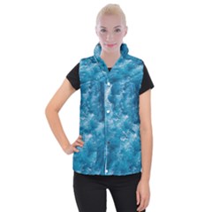 Blue Water Speech Therapy Women s Button Up Vest by artworkshop