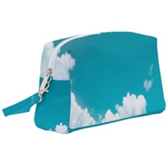 Clouds Hd Wallpaper Wristlet Pouch Bag (large) by artworkshop