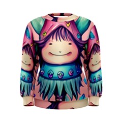 Shroom Magic Conjure Charm Women s Sweatshirt by GardenOfOphir