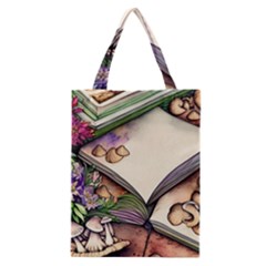 Enchantress Mushroom Charm Gill Wizard Classic Tote Bag by GardenOfOphir