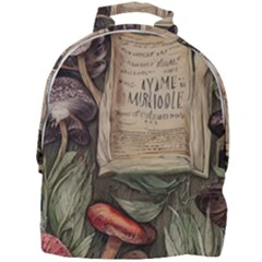Magic Mushroom Conjure Charm Mini Full Print Backpack by GardenOfOphir