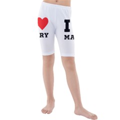 I Love Mary Kids  Mid Length Swim Shorts by ilovewhateva
