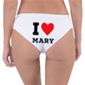 I love mary Reversible Classic Bikini Bottoms View4