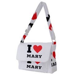 I Love Mary Full Print Messenger Bag (l)