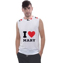 I Love Mary Men s Regular Tank Top