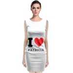 I love patricia Classic Sleeveless Midi Dress