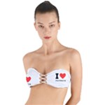 I love patricia Twist Bandeau Bikini Top