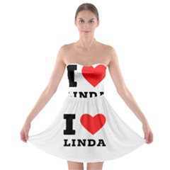 I Love Linda  Strapless Bra Top Dress by ilovewhateva
