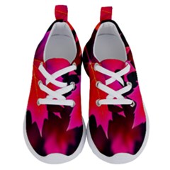 Leaves Purple Autumn Evening Sun Abstract Running Shoes by Ravend