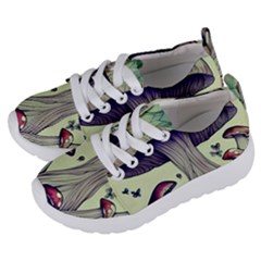 Toadstool Charm For Necromancy And Wizardry Kids  Lightweight Sports Shoes by GardenOfOphir