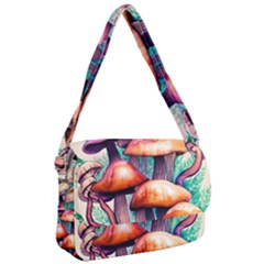 Charming Toadstool Courier Bag by GardenOfOphir