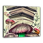 Necromancy Mushroom Canvas 20  x 16  (Stretched)