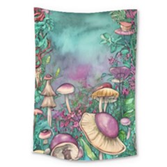 Enchanted Champignon Large Tapestry by GardenOfOphir