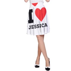 I Love Jessica A-line Skirt