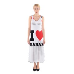 I Love Sarah Sleeveless Maxi Dress