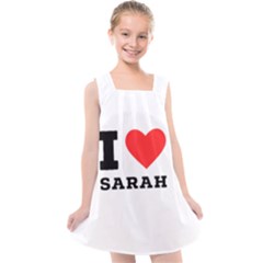 I Love Sarah Kids  Cross Back Dress