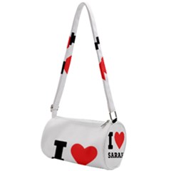 I Love Sarah Mini Cylinder Bag