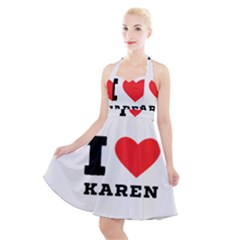 I Love Karen Halter Party Swing Dress 