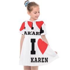I Love Karen Kids  Sailor Dress
