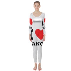 I Love Nancy Long Sleeve Catsuit by ilovewhateva